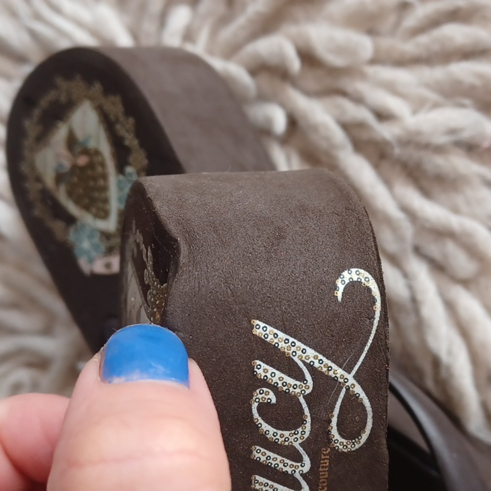 Vintage Y2K Juicy Couture Sandals - Picture 7 of 16